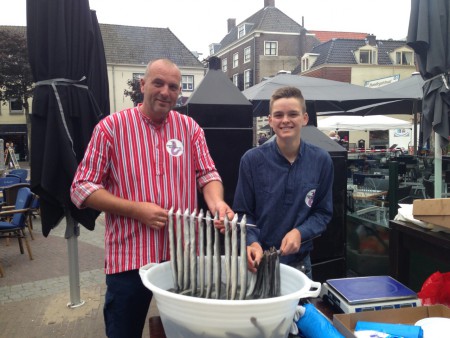 trotse pa met zoon